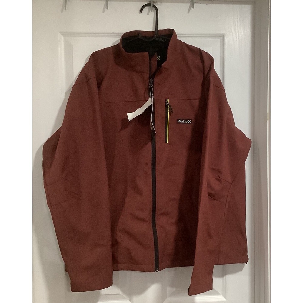 Walls Rust Brown Mens Jacket Full Zip Size XL  RN 20697 CA 01095